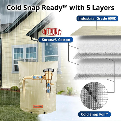 Cold Snap (5°F) Backflow Preventer Cover (Beige)